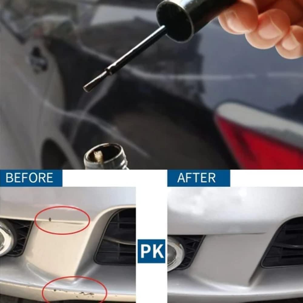 Car Scratch Remover Touch Up Paint Pen Automotive Car Paint Pen Scratch Repair for Deep Scratches Special-Purpose (Pack of 1) (SILVER)