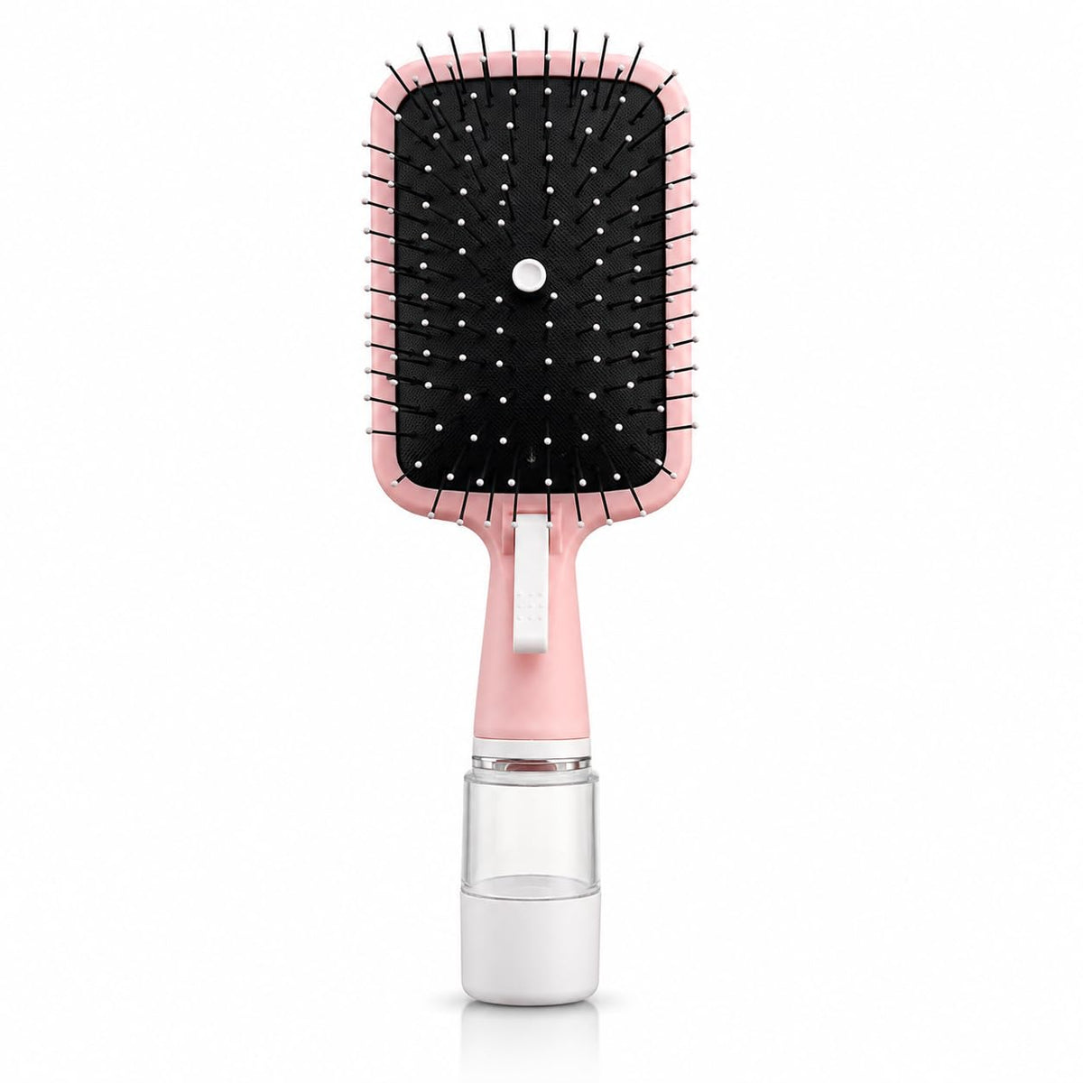 2-in-1 Spray Hair Brush with Water Mist, Pink