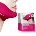 Deep Collagen V Lifting Gel Mask | Double-chin Mask | Instant Cooling & Depuffing | Face Toning Belt | Jawline Shaper Face Lift | Collagen V-line | Improves Sagging Skin, Lifting & Firming | Chin Strap for Women & Men (1)