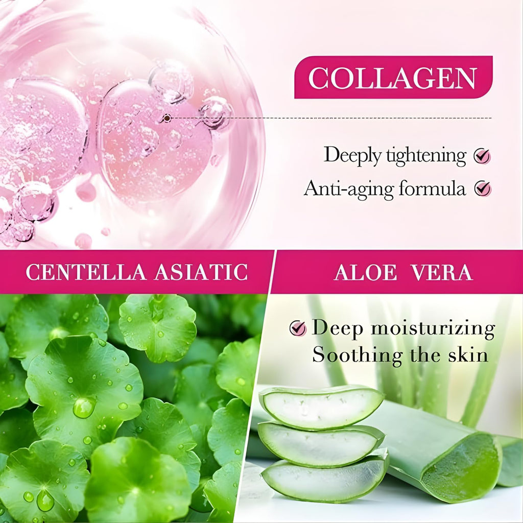 Deep Collagen V Lifting Gel Mask | Double-chin Mask | Instant Cooling & Depuffing | Face Toning Belt | Jawline Shaper Face Lift | Collagen V-line | Improves Sagging Skin, Lifting & Firming | Chin Strap for Women & Men (1)